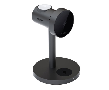 Ładowarka i akumulator Aukey Ładowarka indukcyjna 3w1 Qi2.0 15W